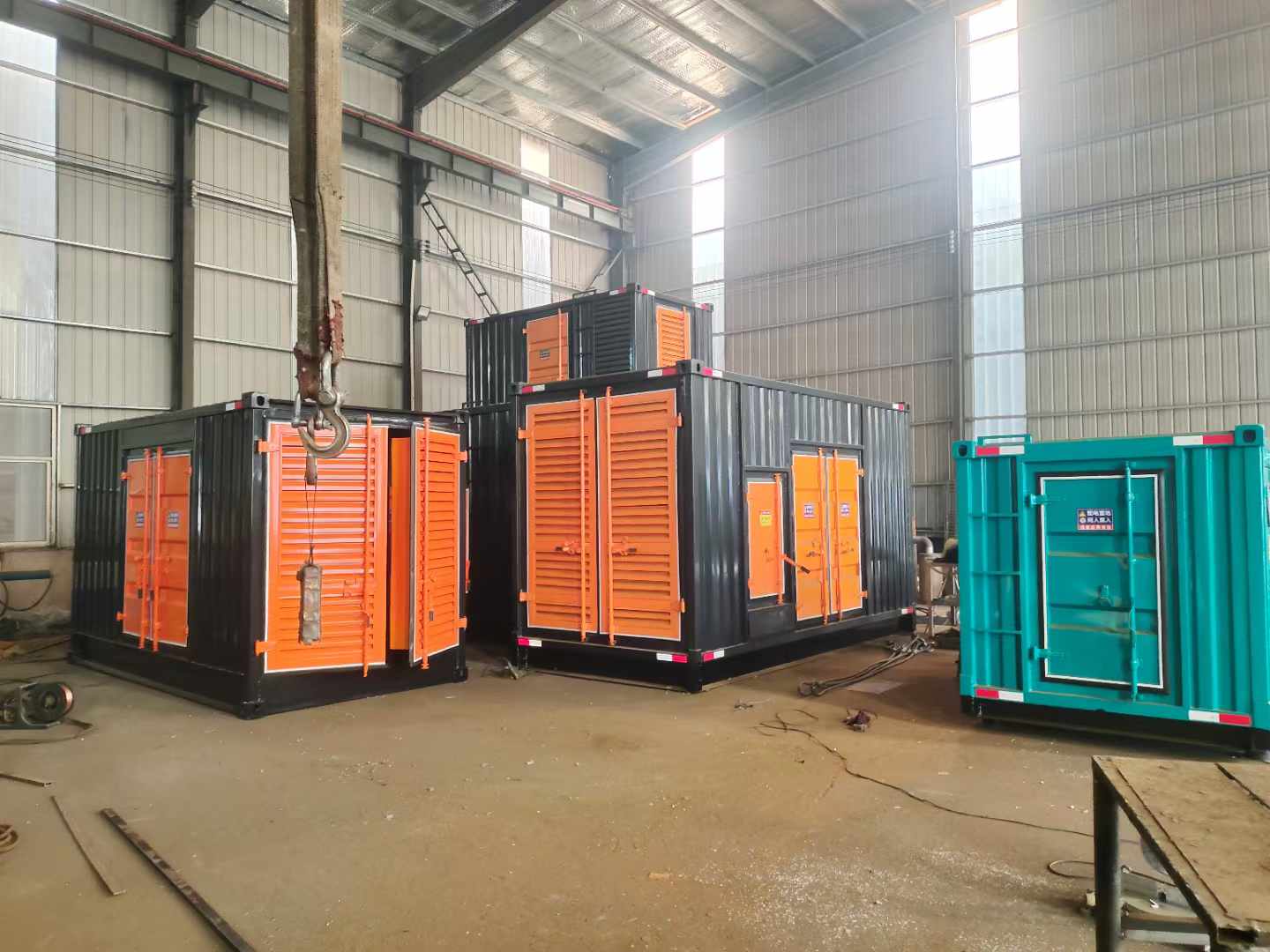 双峰500kw柴油发电机组可以带动多少功率设备？